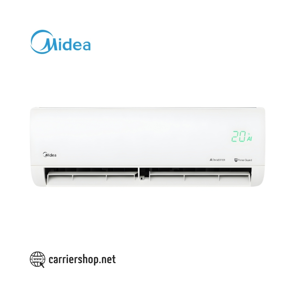 تكييف ميديا ايكو ماستر انفرتر ذكاء اصطناعى 2.25 حصان بارد ساخن